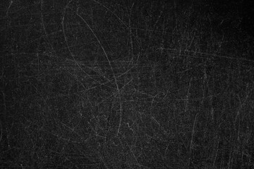 Black background scratches and noise, overlay full screen scuffs on the surface aged abstract backdrop