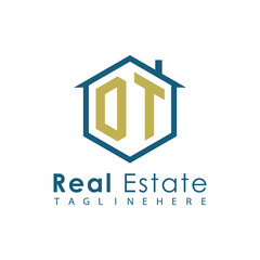 Modern Real Estate Logo – House, Apartment, Building, Architecture, Construction, Property Investment, Corporate Branding Design

