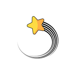 Star Shoot Comic Effect