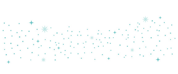 パーティクル、キラキラ、青色