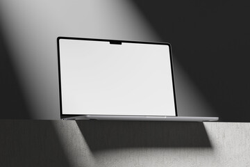 Blank Laptop  Mockup