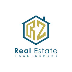 Modern Real Estate Logo – House, Apartment, Building, Architecture, Construction, Property Investment, Corporate Branding Design
