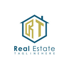 Modern Real Estate Logo – House, Apartment, Building, Architecture, Construction, Property Investment, Corporate Branding Design
