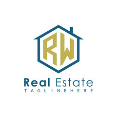 Modern Real Estate Logo – House, Apartment, Building, Architecture, Construction, Property Investment, Corporate Branding Design
