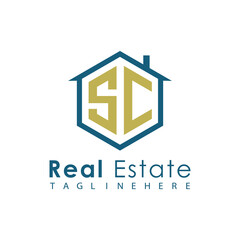 Modern Real Estate Logo – House, Apartment, Building, Architecture, Construction, Property Investment, Corporate Branding Design
