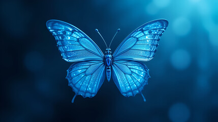 Blue Butterfly Catheter.
