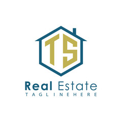 Modern Real Estate Logo – House, Apartment, Building, Architecture, Construction, Property Investment, Corporate Branding Design
