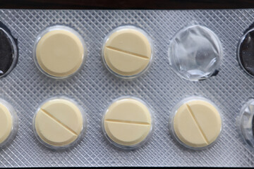 packages of medicines and pills, medical background