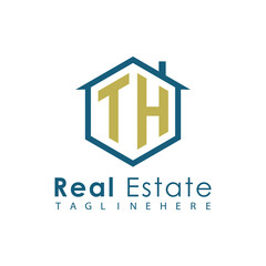 Modern Real Estate Logo – House, Apartment, Building, Architecture, Construction, Property Investment, Corporate Branding Design
