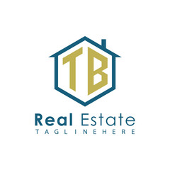 Modern Real Estate Logo – House, Apartment, Building, Architecture, Construction, Property Investment, Corporate Branding Design
