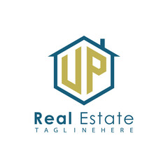 Modern Real Estate Logo – House, Apartment, Building, Architecture, Construction, Property Investment, Corporate Branding Design
