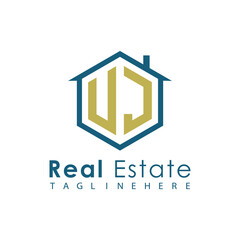 Modern Real Estate Logo – House, Apartment, Building, Architecture, Construction, Property Investment, Corporate Branding Design
