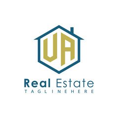 Modern Real Estate Logo – House, Apartment, Building, Architecture, Construction, Property Investment, Corporate Branding Design
