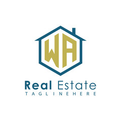 Modern Real Estate Logo – House, Apartment, Building, Architecture, Construction, Property Investment, Corporate Branding Design
