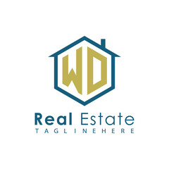 Modern Real Estate Logo – House, Apartment, Building, Architecture, Construction, Property Investment, Corporate Branding Design
