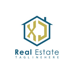 Modern Real Estate Logo – House, Apartment, Building, Architecture, Construction, Property Investment, Corporate Branding Design
