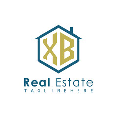 Modern Real Estate Logo – House, Apartment, Building, Architecture, Construction, Property Investment, Corporate Branding Design
