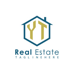 Modern Real Estate Logo – House, Apartment, Building, Architecture, Construction, Property Investment, Corporate Branding Design
