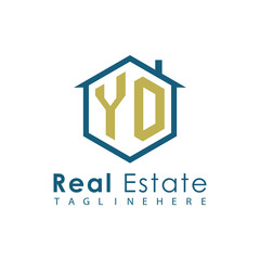 Modern Real Estate Logo – House, Apartment, Building, Architecture, Construction, Property Investment, Corporate Branding Design
