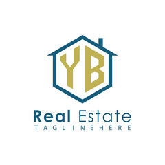 Modern Real Estate Logo – House, Apartment, Building, Architecture, Construction, Property Investment, Corporate Branding Design
