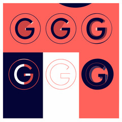 Colorful vector illustration of a set of numbers and signs, perfect for web icon design