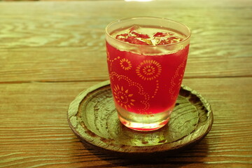 perilla, Shiso, Japanese herb juice	