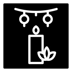 international day of yoga glyph icon