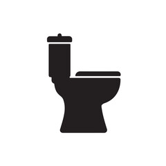 Essential Toilet Detailed Silhouette