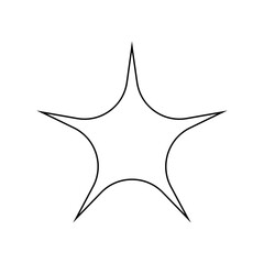 Sparkle vector icon. Shine symbol illustration. star sign or logo.