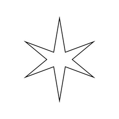 Sparkle vector icon. Shine symbol illustration. star sign or logo.