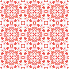 Pattern Seamless Design Modern Bedsheet Background Vector