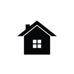 Home icon vector, Real estate house icon. vector illustration 