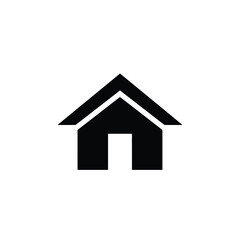 Home icon vector, Real estate house icon. vector illustration 
