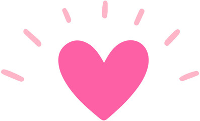 Heart Burst Firework Decoration