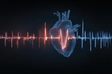 Digital heartbeat rate compared with resting rate