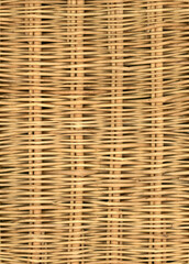 Woven wicker basket weave pattern detail background texture
