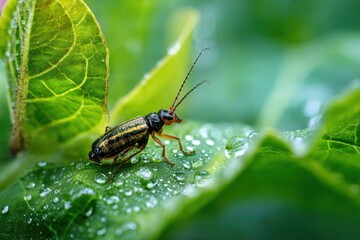 Fototapeta premium Documentation of biological pest control effectiveness