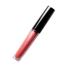 Sparkling Pink Lip Gloss, Beauty Product, Makeup, Cosmetics, Shimmer, Elegant, Tube, Glossy, Fashion