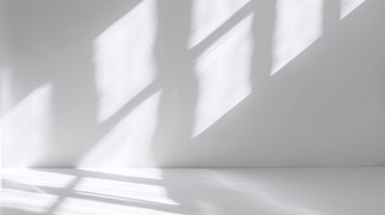 Obraz premium Shadow from window, overlay effect. Realistic gray shadow on transparent background, PNG. Applicable for product presentation, photos, backdrop. Sun light, rays.