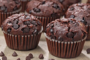 Chocolate Muffins are muffins with the aroma and taste of chocolate