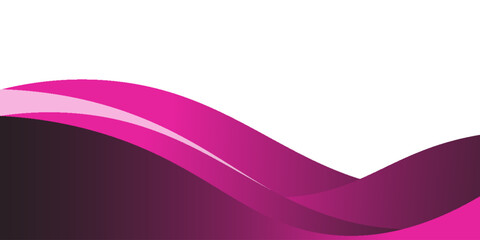 Abstract pink and purple wave background with smooth flowing curves and gradient shades, perfect for modern design and digital use, vector EPS 10