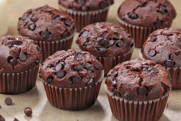Chocolate Muffins are muffins with the aroma and taste of chocolate