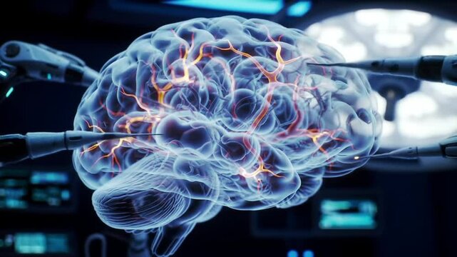Technology concept video. innovation for future. AI video