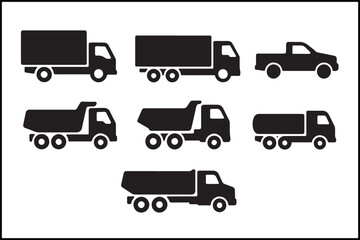 Unique Truck Silhouette Designs