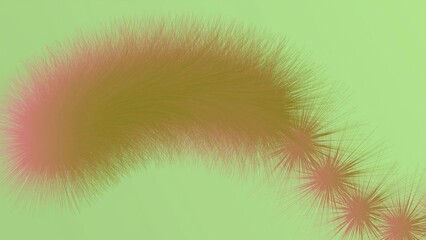 abstract background with green leaves