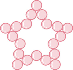 Pink Star Pearl Coquette Element