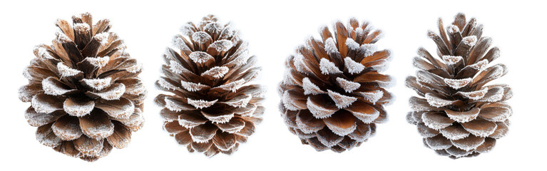Frosted Pine Cones Collection