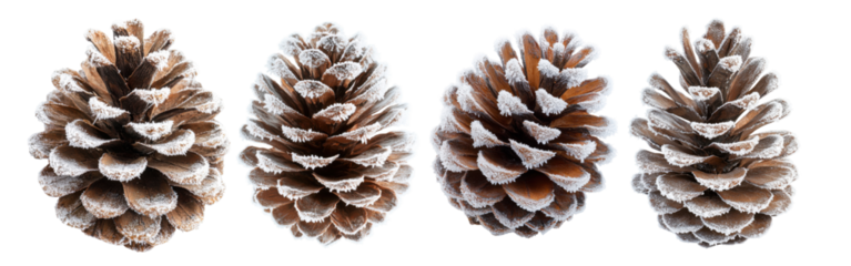 Frosted Pine Cones Collection