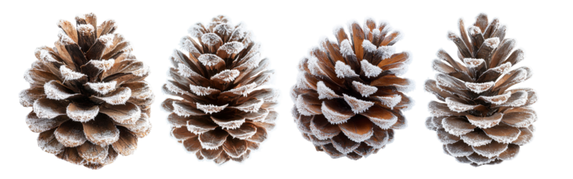 Frosted Pine Cones Collection