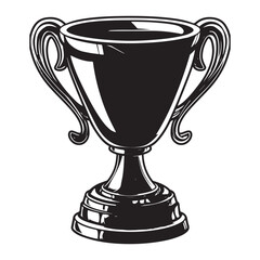 Award trophy cup silhouette icon vector design, Trophy cup icon vector